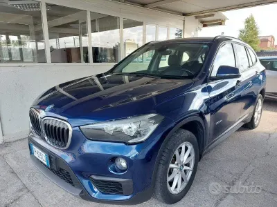 Usata BMW X1 Sport Line 150 CV (110 kW) 2018 Blu SUV