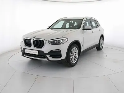 Usata BMW X3 Advantage 190 CV (139 kW) 2021 Mineral white SUV