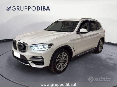 Usata BMW X3 Luxury Line 190 CV (139 kW) 2019 Bianco SUV
