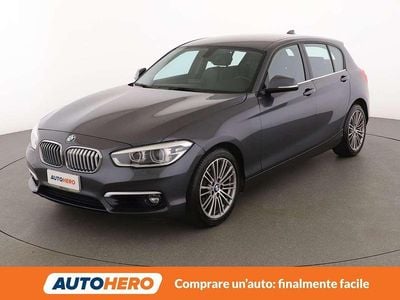 Usata BMW 118 Urban Line 150 CV (110 kW) 2018 Grigio Utilitaria