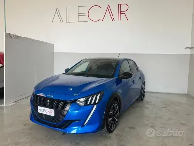 Usata Peugeot 208 GT-line 102 CV (75 kW) 2021 Blu Utilitaria