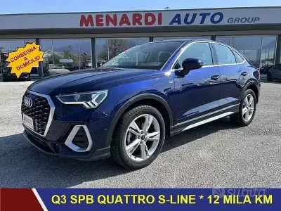 Usata Audi Q3 S-line plus 150 CV (110 kW) 2023 Blu/azzurro SUV