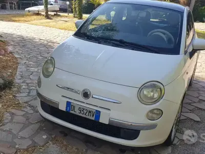 Usata Fiat 500 69 CV (50 kW) 2008 Bianco Utilitaria