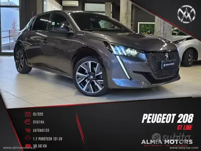 Usata Peugeot 208 GT-line 131 CV (96 kW) 2020 Utilitaria