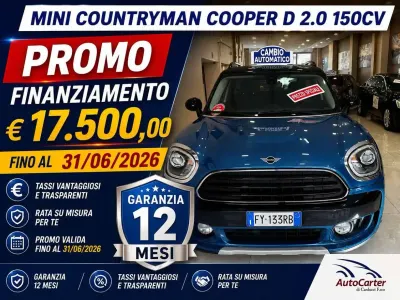Usata Mini Cooper D Countryman 150 CV (110 kW) 2019 Blu/azzurro SUV