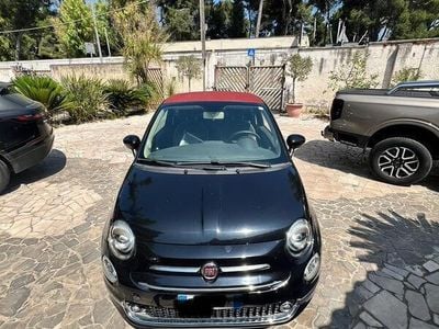 Usata Fiat 500C 2015 Nero Cabrio