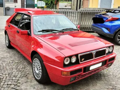 Usata Lancia Delta 205 CV (150 kW) 1991 Rosso Utilitaria