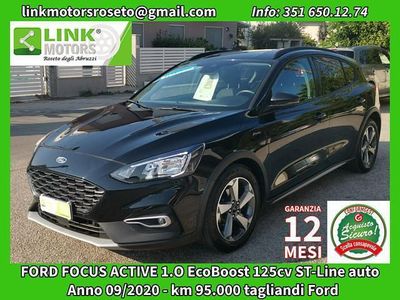 Usata Ford Focus ST-Line 125 CV (91 kW) 2020 Nero