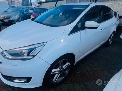 Usata Ford C-MAX Titanium X 120 CV (88 kW) 2017 Bianco Monovolume