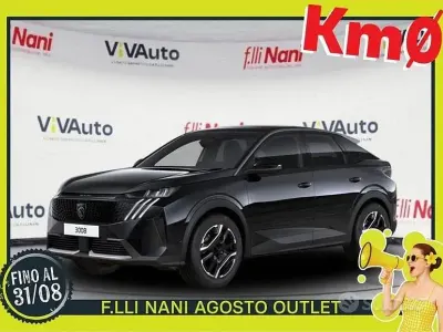 Nuova Peugeot 3008 Allure 136 CV (100 kW) 2025 Nero SUV