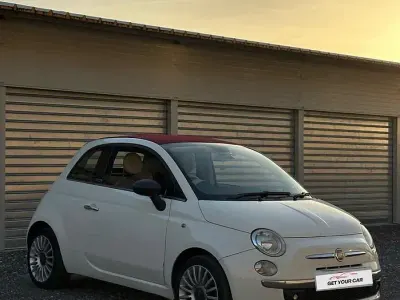Usata Fiat 500 95 CV (69 kW) 2011 Bianco Cabrio