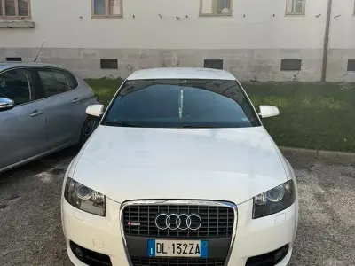 Usata Audi A3 S-Line 170 CV (125 kW) 2008 Bianco Utilitaria