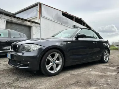Usata BMW 120 Cabriolet 177 CV (130 kW) 2008 Grigio Cabrio