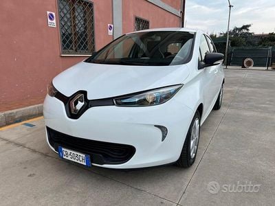 Usata Renault Zoe Life 64 kW (88 CV) 2018 Bianco Utilitaria