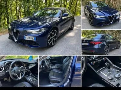 Usata Alfa Romeo Giulia Super 180 CV (132 kW) 2016 Blu Berlina
