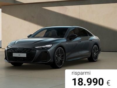 Nuova Audi A6 S-Line 367 CV (269 kW) 2025 Grigio daytona perlato nero brillante Berlina