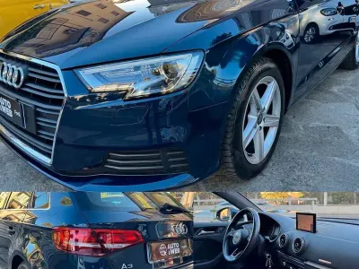 Usata Audi A3 150 CV (110 kW) 2020 Blu Berlina