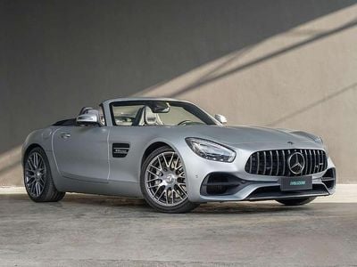 Usata Mercedes AMG GT AMG 476 CV (350 kW) 2018 Designo iridium silver magno Cabrio