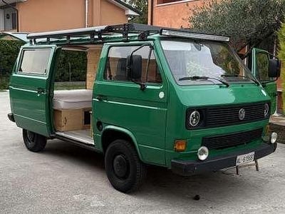 Usata VW T3 57 CV (41 kW) 1988 Verde Furgone