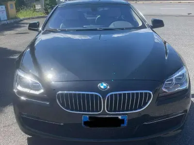Usata BMW 640 313 CV (230 kW) 2014 Nero Coupé