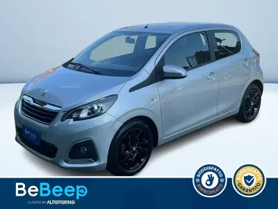 Begagnad Peugeot 108 Allure 82 HK (60 kW) 2015 Blå Halvkombi