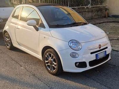 Usata Fiat 500C S 69 CV (50 kW) 2015 Bianco Cabrio