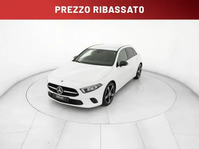 Usata Mercedes A180 116 CV (85 kW) 2019 Bianco Berlina