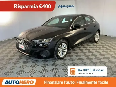 Usata Audi A3 110 CV (80 kW) 2021 Nero Berlina