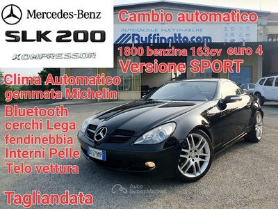 Usata Mercedes SLK200 163 CV (119 kW) 2009 Gray Cabrio