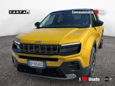 Usata Jeep Avenger EV Summit 114 kW (156 CV) 2023 Giallo SUV