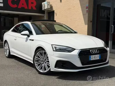 Usata Audi A5 Sport 163 CV (119 kW) 2022 Bianco Coupé