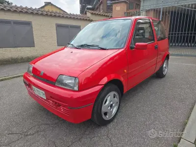 Käytetty Fiat Cinquecento 54 HP (39 kW) 1997 Punainen Viistoperä