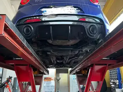 Usata Alfa Romeo MiTo Quadrifoglio 170 CV (125 kW) 2010 Blu Utilitaria