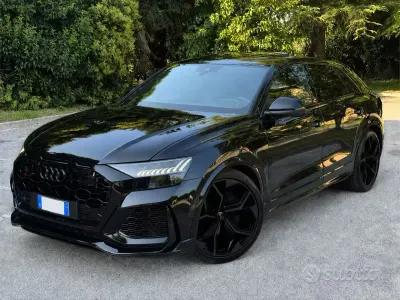 Usata Audi RS Q8 600 CV (441 kW) 2020 Nero SUV