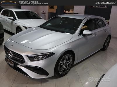 Usata Mercedes A200 AMG Line Premium 150 CV (110 kW) 2023 Grigio Berlina
