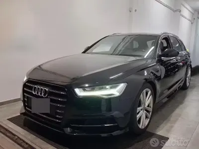 Usata Audi A6 190 CV (139 kW) 2015 Nero Station wagon