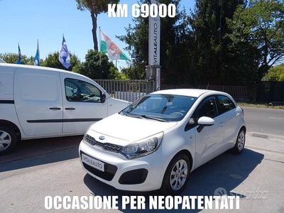 Usata Kia Rio Active 86 CV (63 kW) 2014 Bianco Berlina