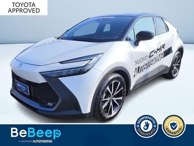 Usata Toyota C-HR Trend 98 CV (72 kW) 2024 Bianco pastello SUV