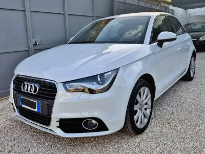 Usata Audi A1 Sportback S-Line 90 CV (66 kW) 2014 Bianco Utilitaria