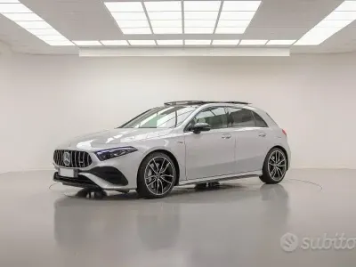 Usata Mercedes A35 AMG Premium 306 CV (225 kW) 2023 Argento iridio  metallizzato Berlina
