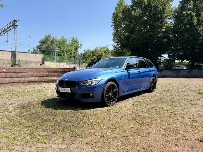 Usata BMW 320 M Sport 184 CV (135 kW) 2015 Blu/azzurro Station wagon