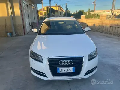 Usata Audi A3 Sportback Ambiente 170 CV (125 kW) 2011 Bianco Utilitaria