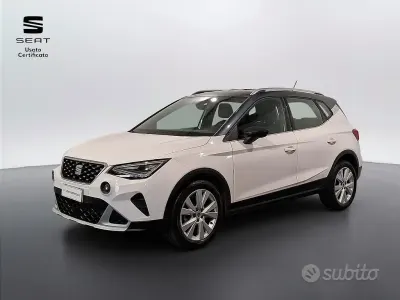 Usata Seat Arona Xperience 95 CV (69 kW) 2023 Bianco candy magnetic tech SUV