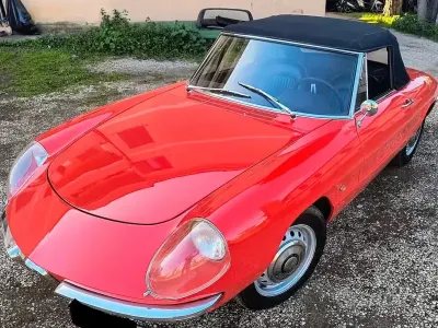 Usata Alfa Romeo Spider 102 CV (75 kW) 1960 Rosso Cabrio