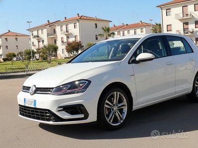 Usata VW Golf VII 130 CV (95 kW) 2014 Bianco Berlina