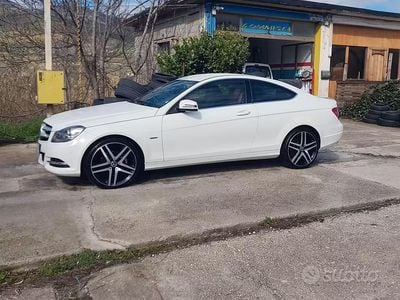 Usata Mercedes C220 2012 Bianco Coupé