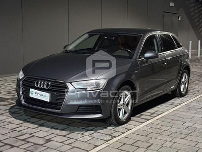 Usata Audi A3 Business 110 CV (80 kW) 2017 Grigio Berlina