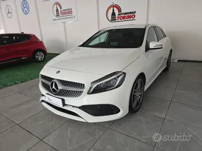 Usata Mercedes A180 Premium 109 CV (80 kW) 2016 Bianco Berlina