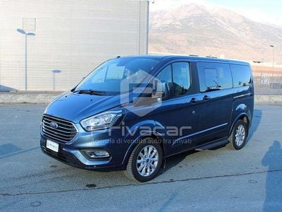 Usata Ford Tourneo Custom Titanium 131 CV (96 kW) 2019 Blu Furgone