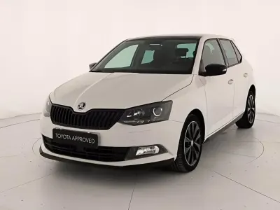 Usata Skoda Fabia Monte Carlo 75 CV (55 kW) 2017 Bianco Utilitaria